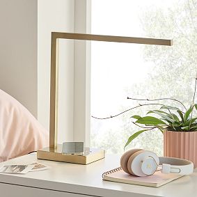 Greene LED Task Lamp with Charging Pad and USB (16")