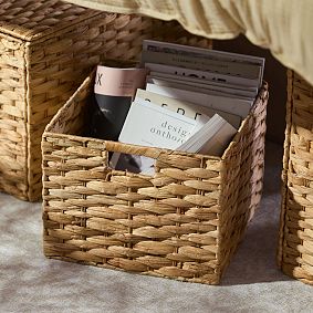 Natural Woven Utility Storage Bin