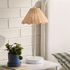 Stevie LED Cordless Table Lamp with USB (15")