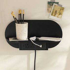 No Nails Pill-Shaped Smart Shelf (16")