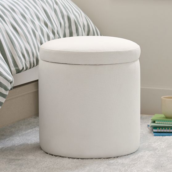Dormify Round Storage Ottoman