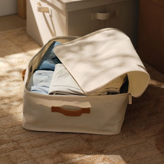 Dormify Linen Underbed Storage Bag