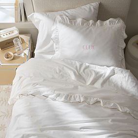 Cotton Ruffle Duvet