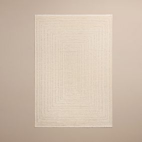 Concentric Washable Rug