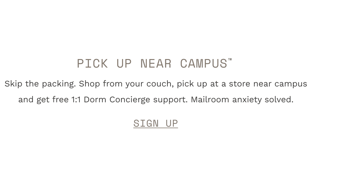 Pick Up Near Campus