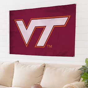 College Single-Sided Flag (3'x5')