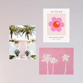 Pink Oasis Collage Kit