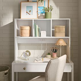 Smart Charging Desk Hutch (38")